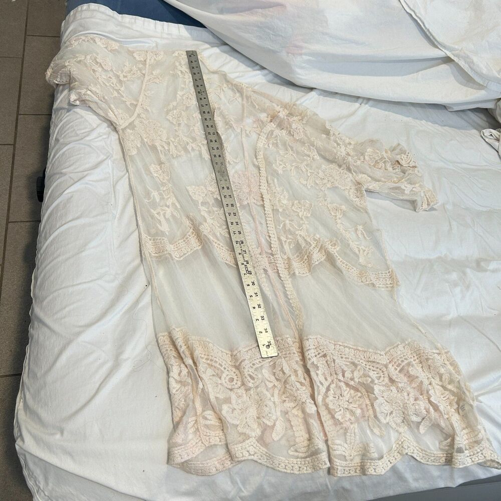 #8272 Adiva Women's Large lace duster - Picture 11 of 12